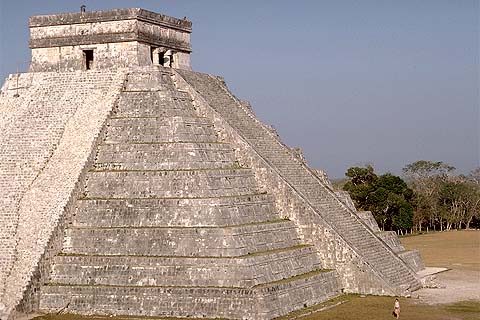 The Great Pyramid at Chichen Itza