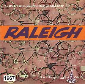 1967 Raleigh Bicycle Catalogue