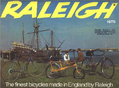 1970 Raleigh Bicycle Catalogue