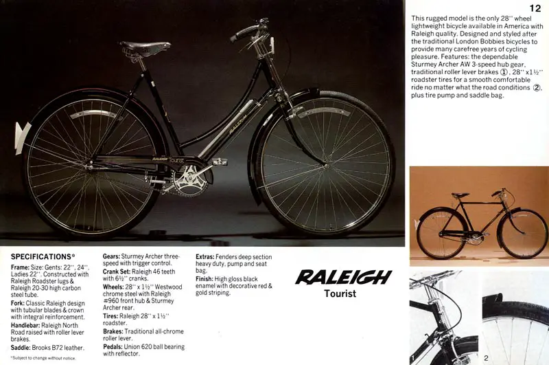 1976 Raleigh Tourist Roadster