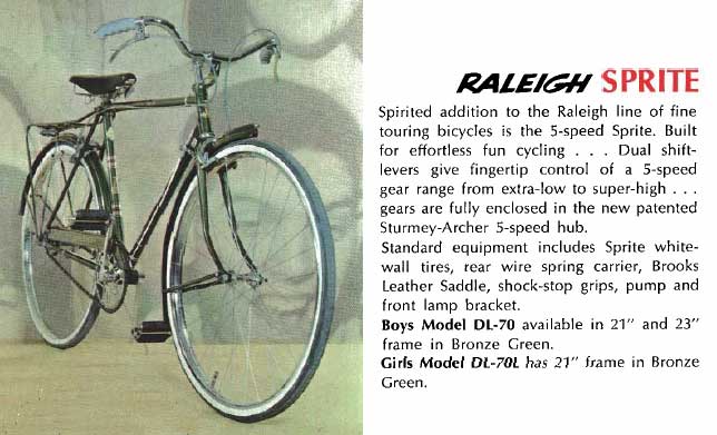 1967 Raleigh Sprite