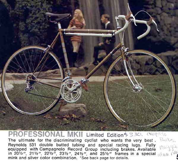 1970 raleigh record road bike