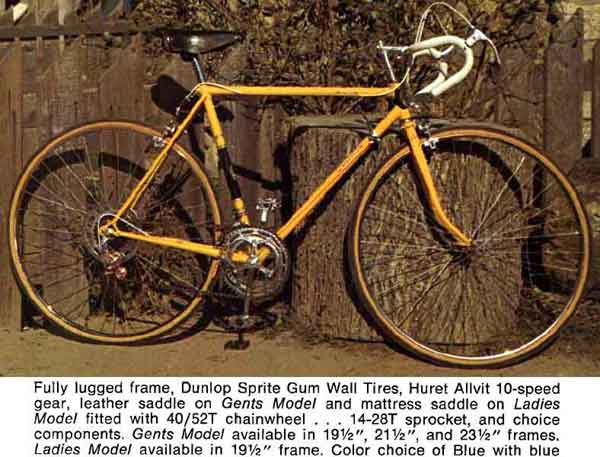 raleigh bike 1970s