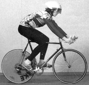 Aero bike, side view